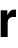 r